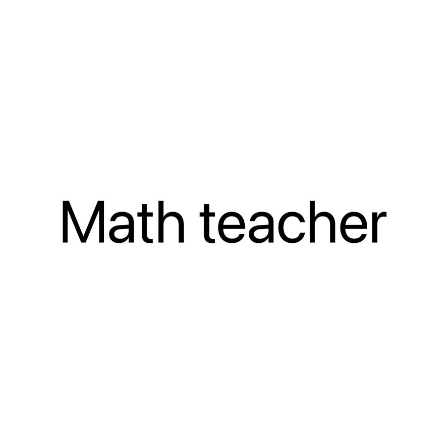 مدرس رياضيات متخصص 