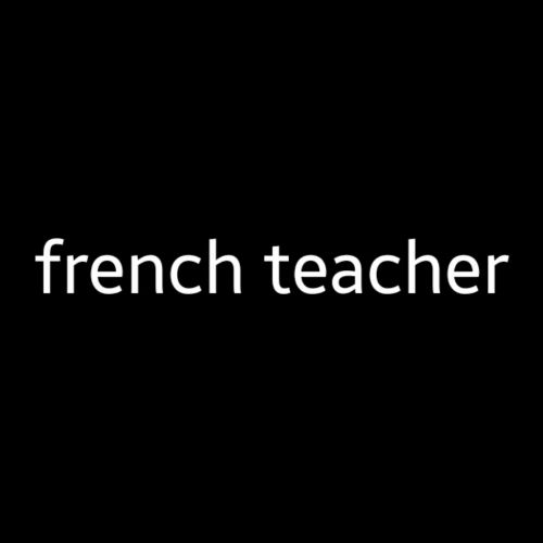 أستاذ لغة فرنسية