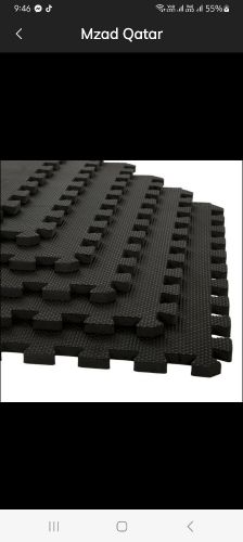 f - black floormat