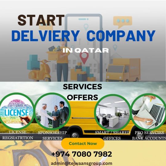 Start Your Delivery Company in Qatar!