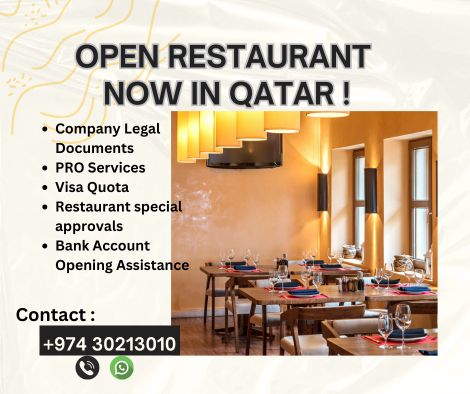 Open your Restaurant in QATAR