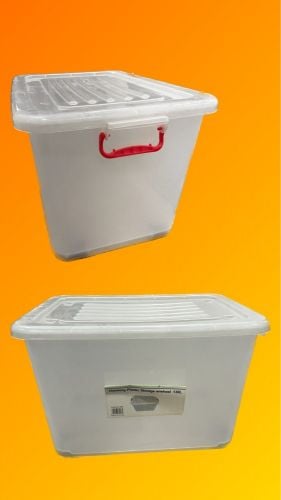 Storage boxes with wheels