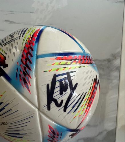 signed World Cup ball