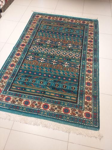 silk,wool Persian Handmade carpet