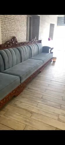 handmade luxurious long sofa