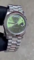 Rolex DayDate Green Arabic Dial