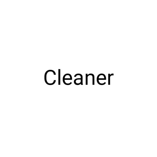 Cleaner